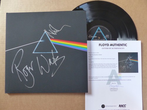 Pink floyd autografo firmato - autografo,